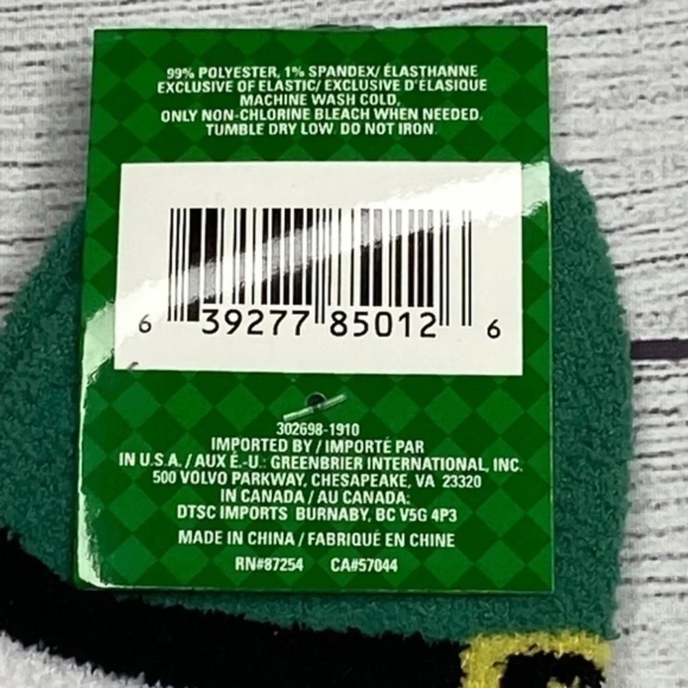 Saint Patricks Day Socks Womens Size 5 to 9 Low‎ Cut Socks